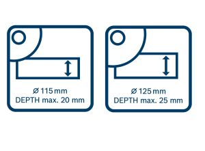 Bosch GDE 115/125 FC-T Toz Emme Sistemi 1600A003DK