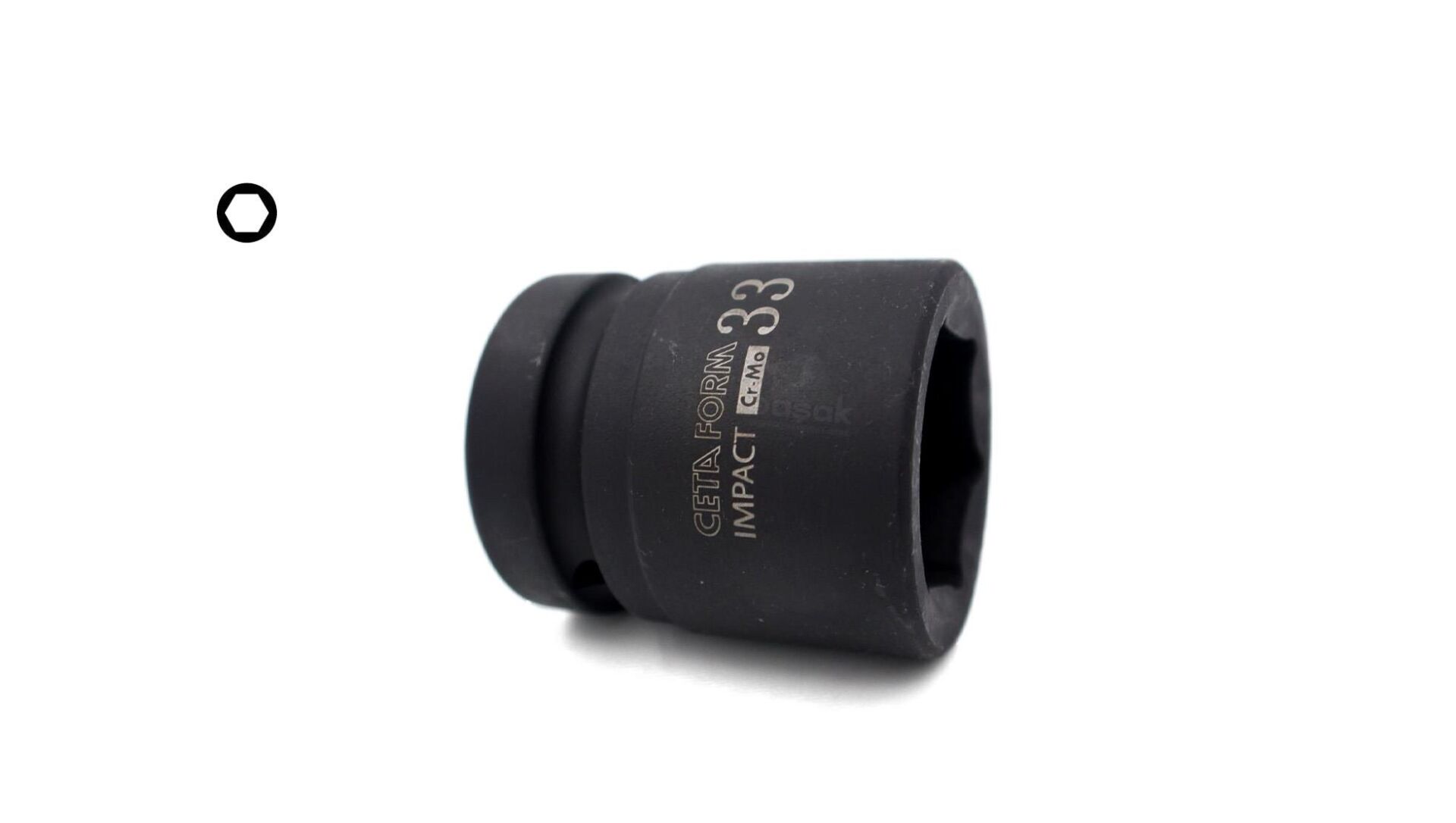 Ceta Form 33 mm 1” 6 Köşe Havalı-Darbeli Lokma Anahtar C82-H33