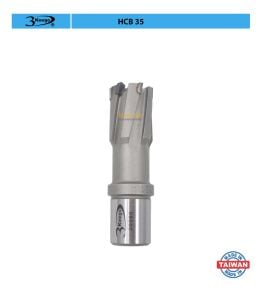 3Keego 21 x 35 mm TCT Elmas Manyetik Matkap Ucu HCB35