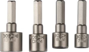 Bosch DIY Manyetik Çatı Lokması Uç Seti 4 Parçalı 2609255904