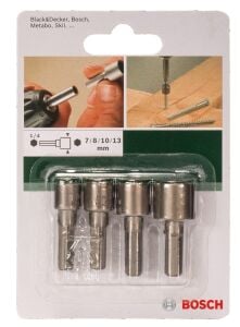 Bosch DIY Manyetik Çatı Lokması Uç Seti 4 Parçalı 2609255904