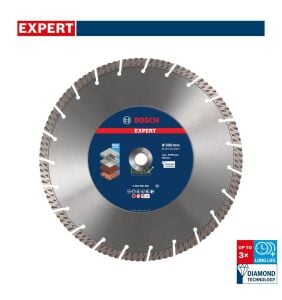 Bosch Expert 300 mm Yapı Malzemeleri Elmas Kesme Diski 2608900665