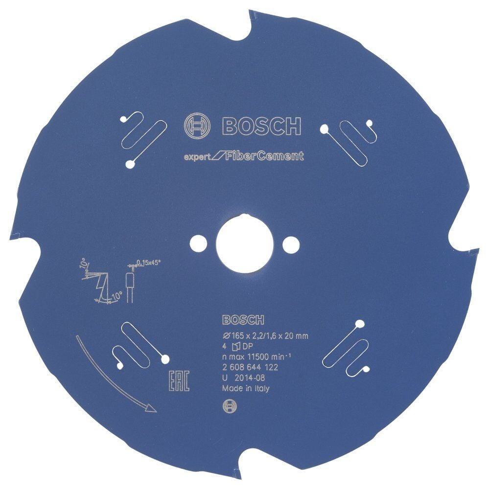 Bosch Expert Betopan 165*20 4 Diş Daire Testere Bıçağı 2608644122