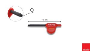 CETA FORM T20 P Saplı Torx Bayrak Tornavida F37-20