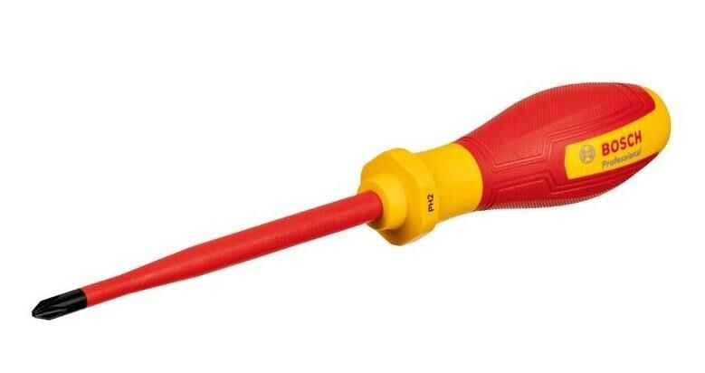 Bosch PH 2 x 125 mm VDE İzoleli Yıldız Tornavida 1600A02NB9