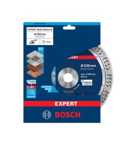 Bosch Expert 230 mm Yapı Malzemeleri Elmas Kesme Diski 2608900663