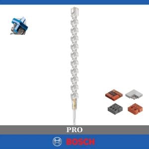 Bosch Pro SDS Plus-5X 30 x 450 mm Dört Elmaslı Matkap Ucu 2608707244