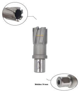 3Keego 26 x 35 mm TCT Elmas Manyetik Matkap Ucu HCB35