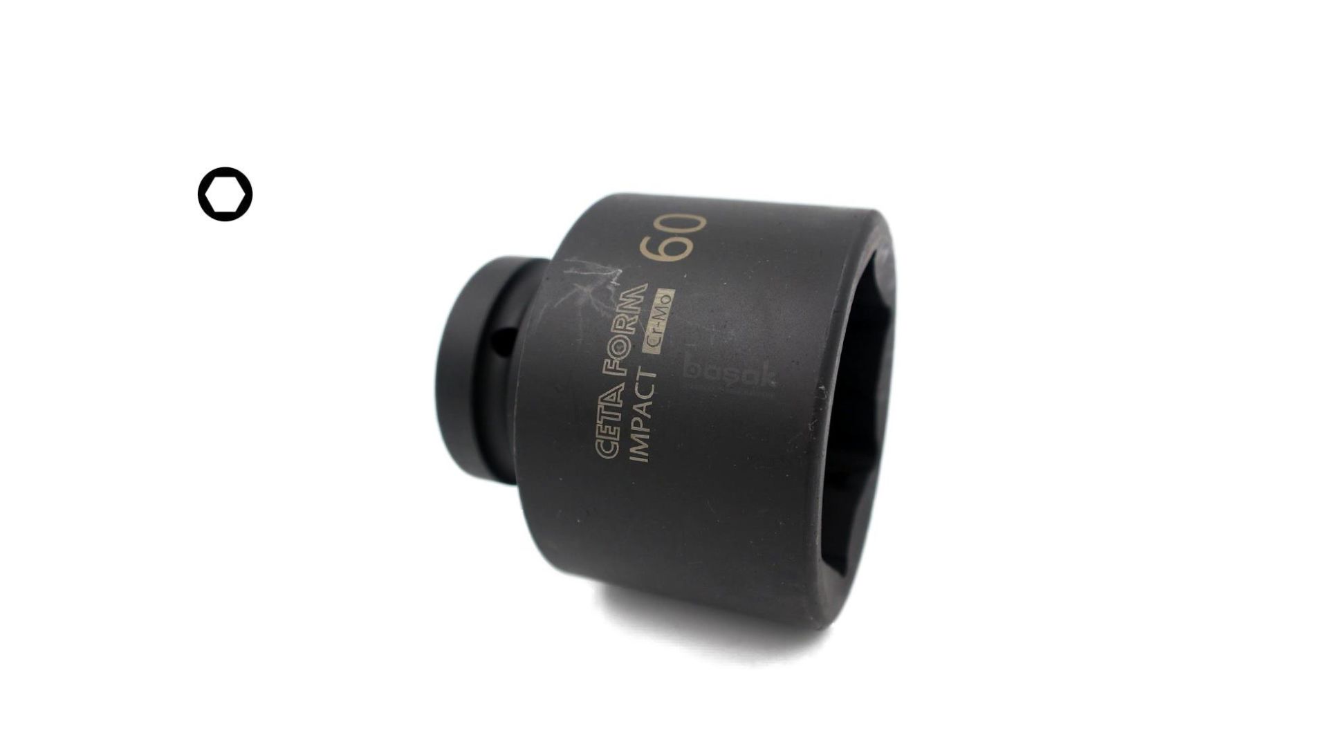 Ceta Form 60 mm 1” 6 Köşe Havalı-Darbeli Lokma Anahtar C82-H60