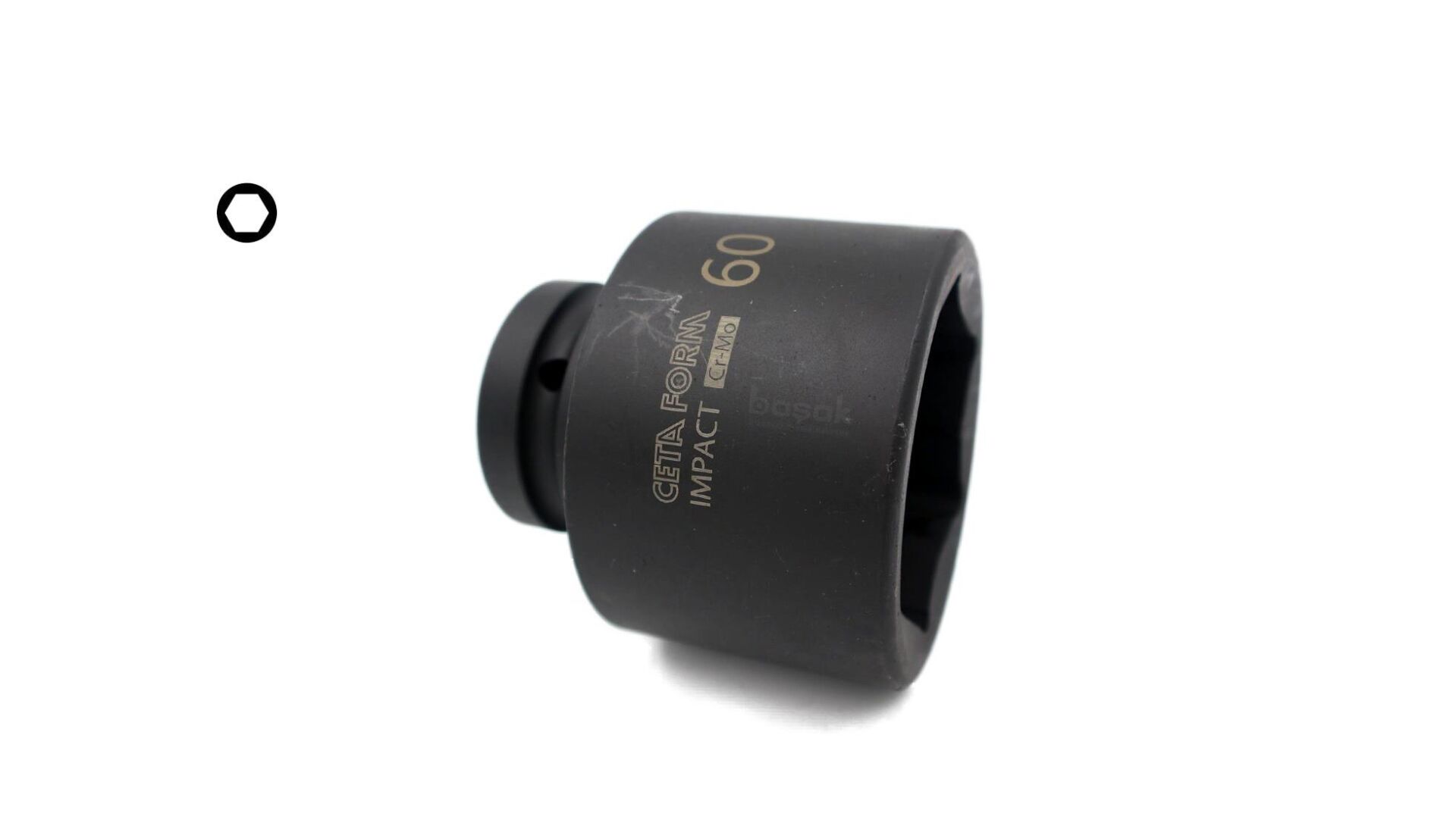 Ceta Form 60 mm 1” 6 Köşe Havalı-Darbeli Lokma Anahtar C82-H60