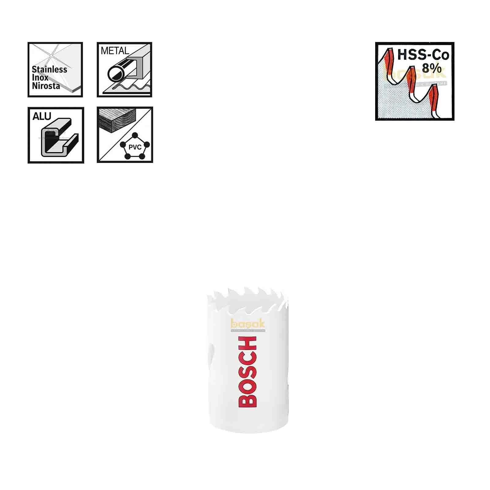 Bosch HSS Bi-Metal Panç 20 mm 2608580467