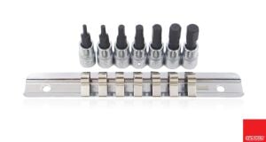 Ceta Form 2,5 - 8 mm 1/4'' Lokmalı Allen Takımı 7 parça C08S-RHX7