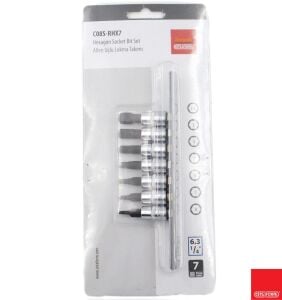 Ceta Form 2,5 - 8 mm 1/4'' Lokmalı Allen Takımı 7 parça C08S-RHX7