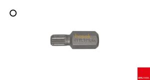 Ceta Form H10 XZN M8 x 30 mm Bits Uç CB/3008G