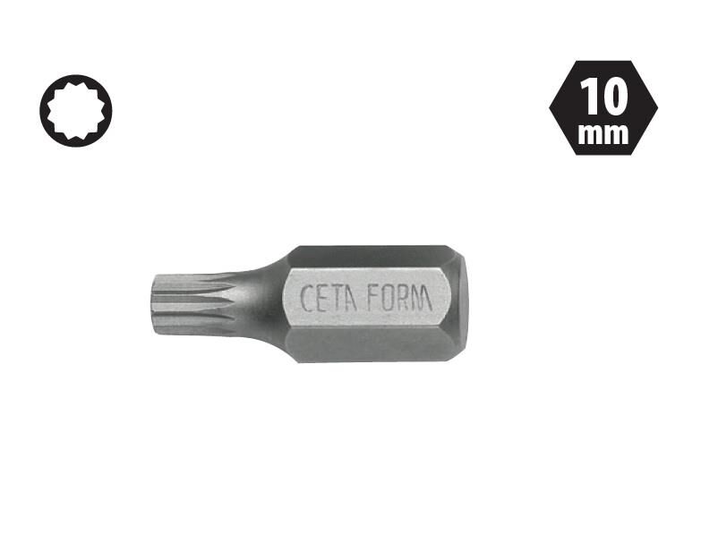 Ceta Form H10 XZN M8 x 30 mm Bits Uç CB/3008G