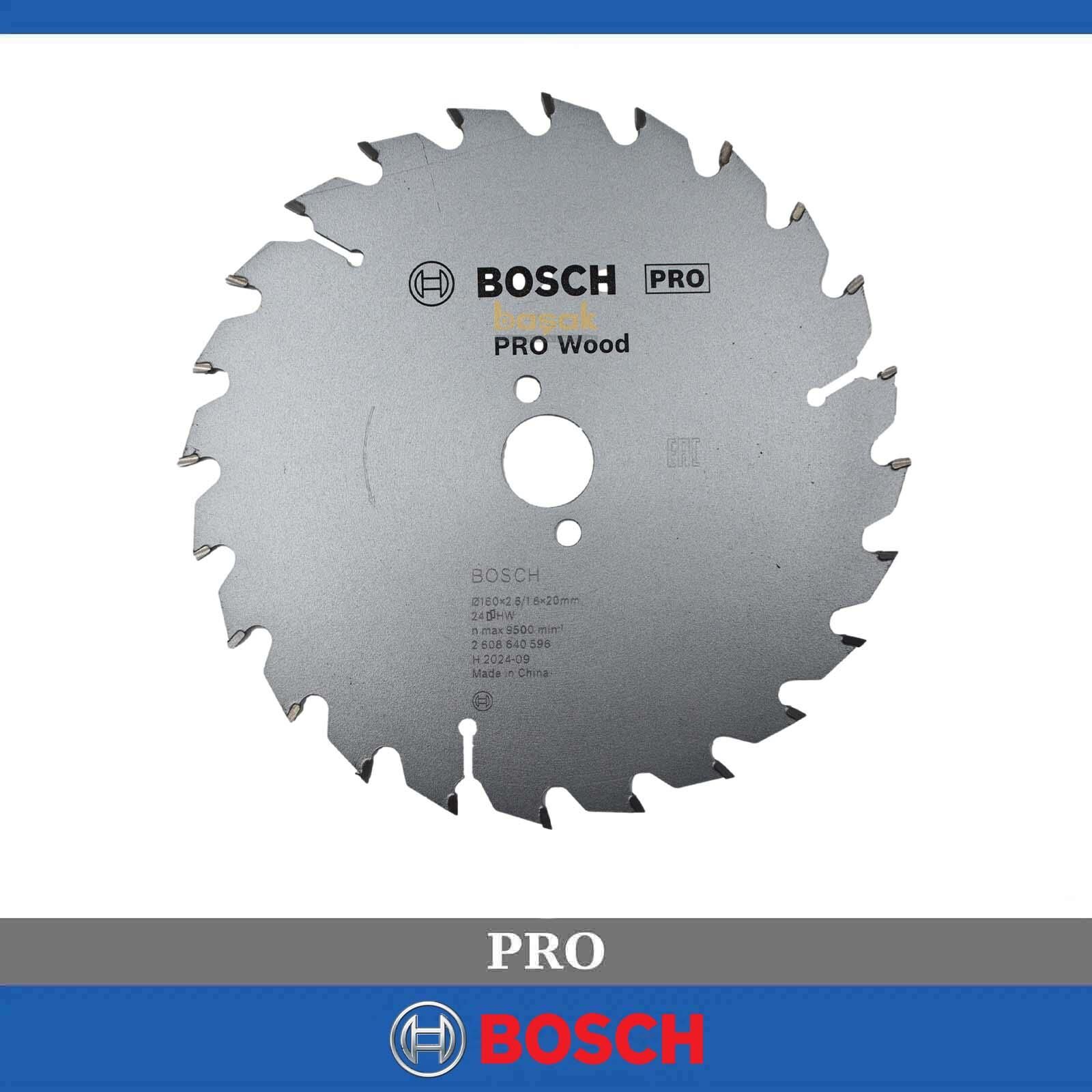 Bosch Optiline Ahşap 160x20/16 mm 24 Diş Daire Testere 2608640596