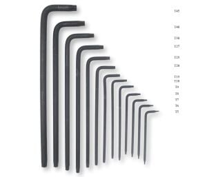 Ceta Form T5 - T45 TORX Uzun Allen Takımı LT13/700L 13 Parça