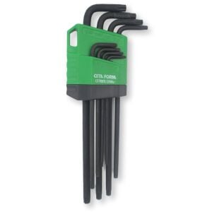 Ceta Form T9–T40 8’li Uzun Delikli Torx L Takımı LT/700TL