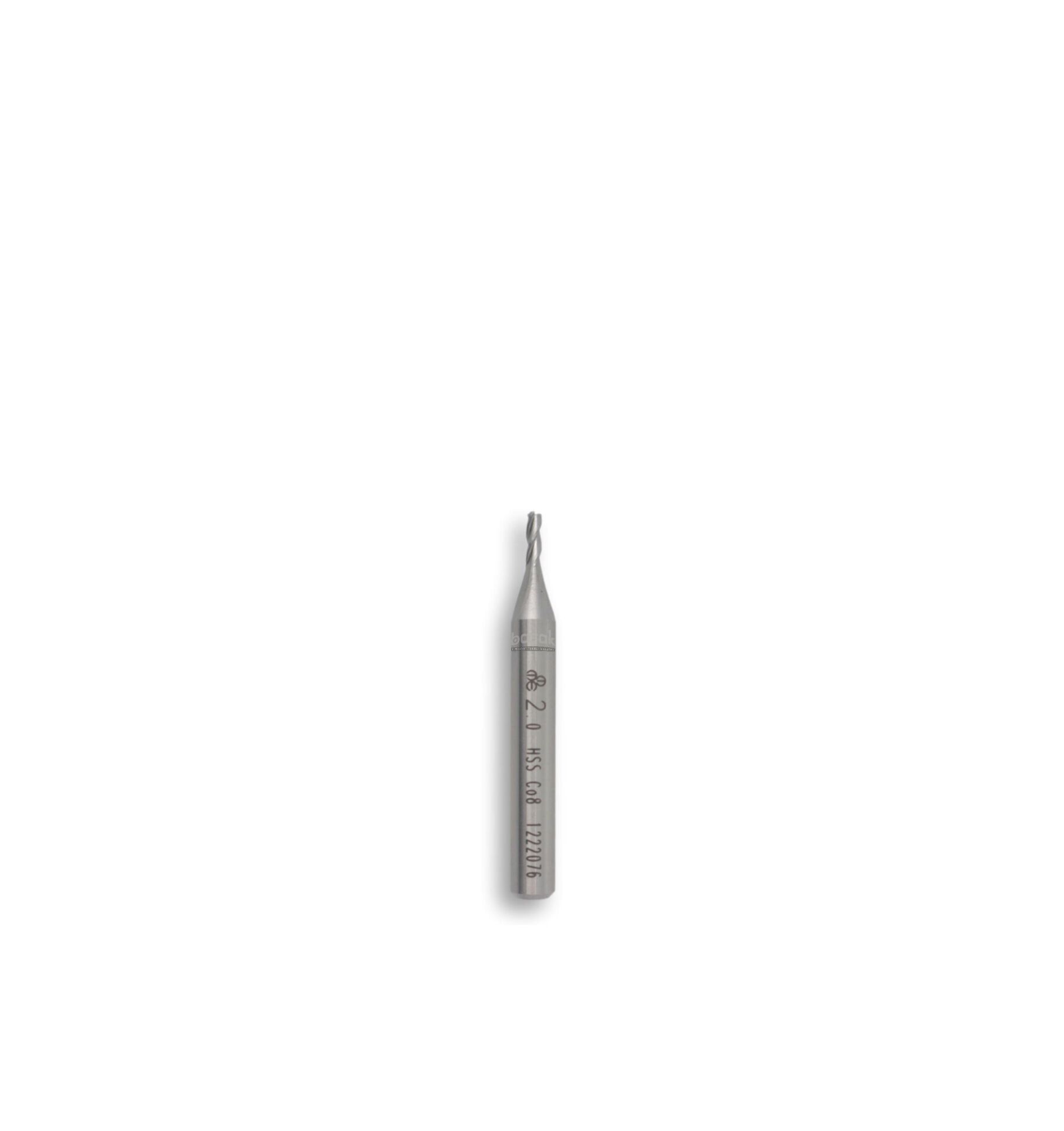 MTE 2 mm Parmak Freze Hss-Co8 DIN 844/B-N