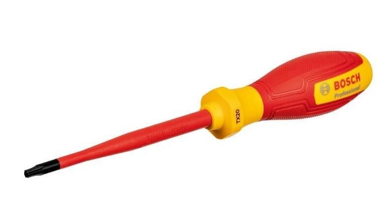 Bosch T20 x 100 mm VDE İzeloleli Torx Uçlu Tornavida 1600A02NC7