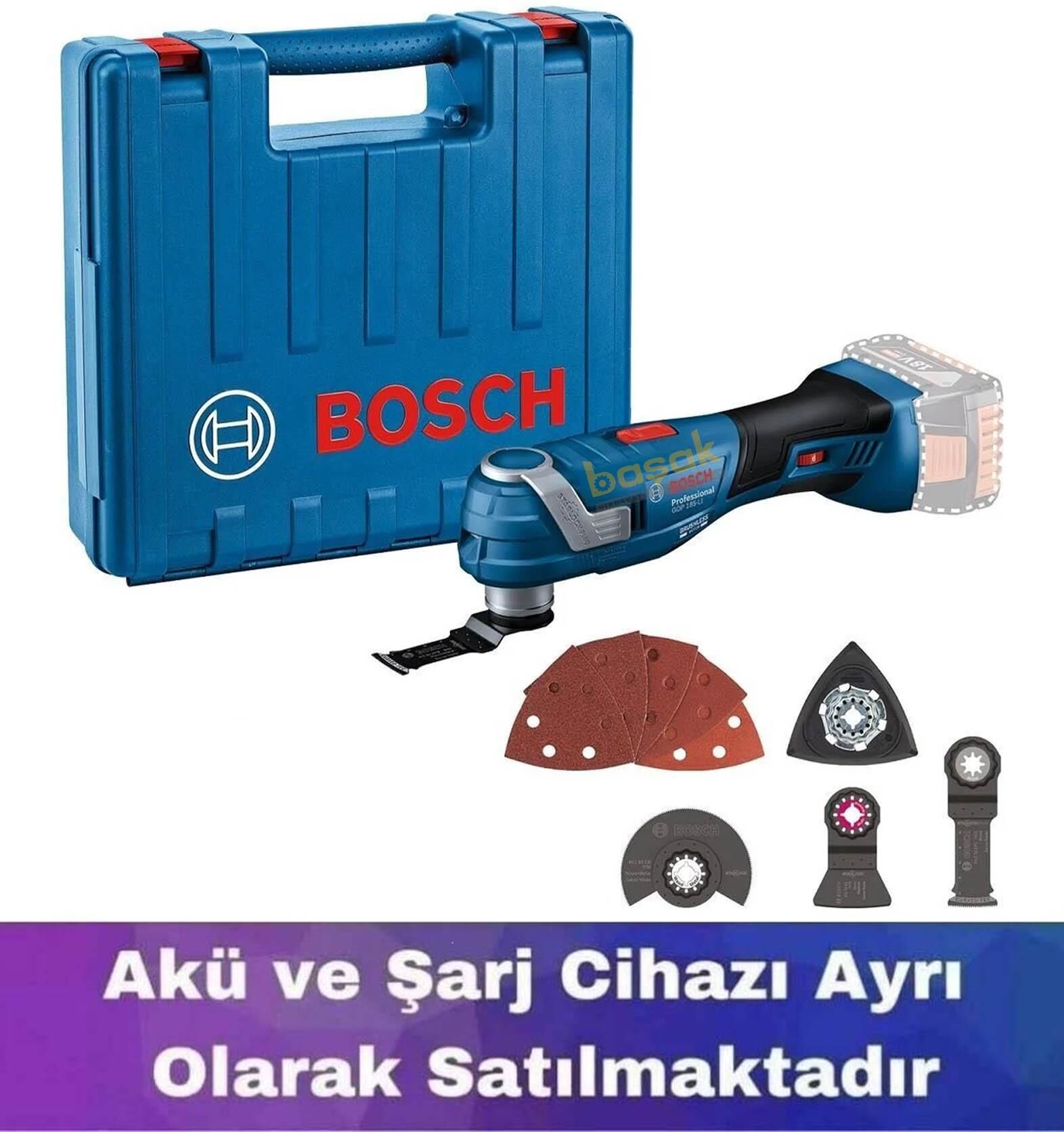 Bosch GOP 18V-34 Akülü Salınım Hareketli Makine (Akü ve şarj yoktur) 06018G2002