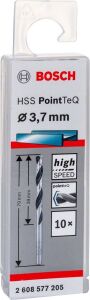 Bosch HSS PointeQ 3,7 mm Metal Matkap Ucu 10'lu 2608577205