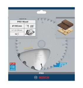 Bosch Optiline Ahşap 190x30 mm 16 Diş Daire Testere Bıçağı 2608641184