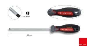 Ceta Form 4 x 150 mm Kabin Tipi Düz Tornavida F10-040-150