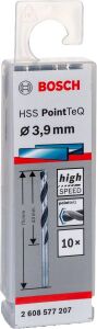 Bosch HSS PointeQ 3,9 mm Metal Matkap Ucu 10'lu 2608577207