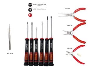 Ceta Form Elektronikçi Pense Seti 10 Parça - Deri Çantalı  H30-W10