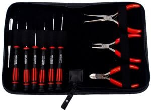 Ceta Form Elektronikçi Pense Seti 10 Parça - Deri Çantalı  H30-W10