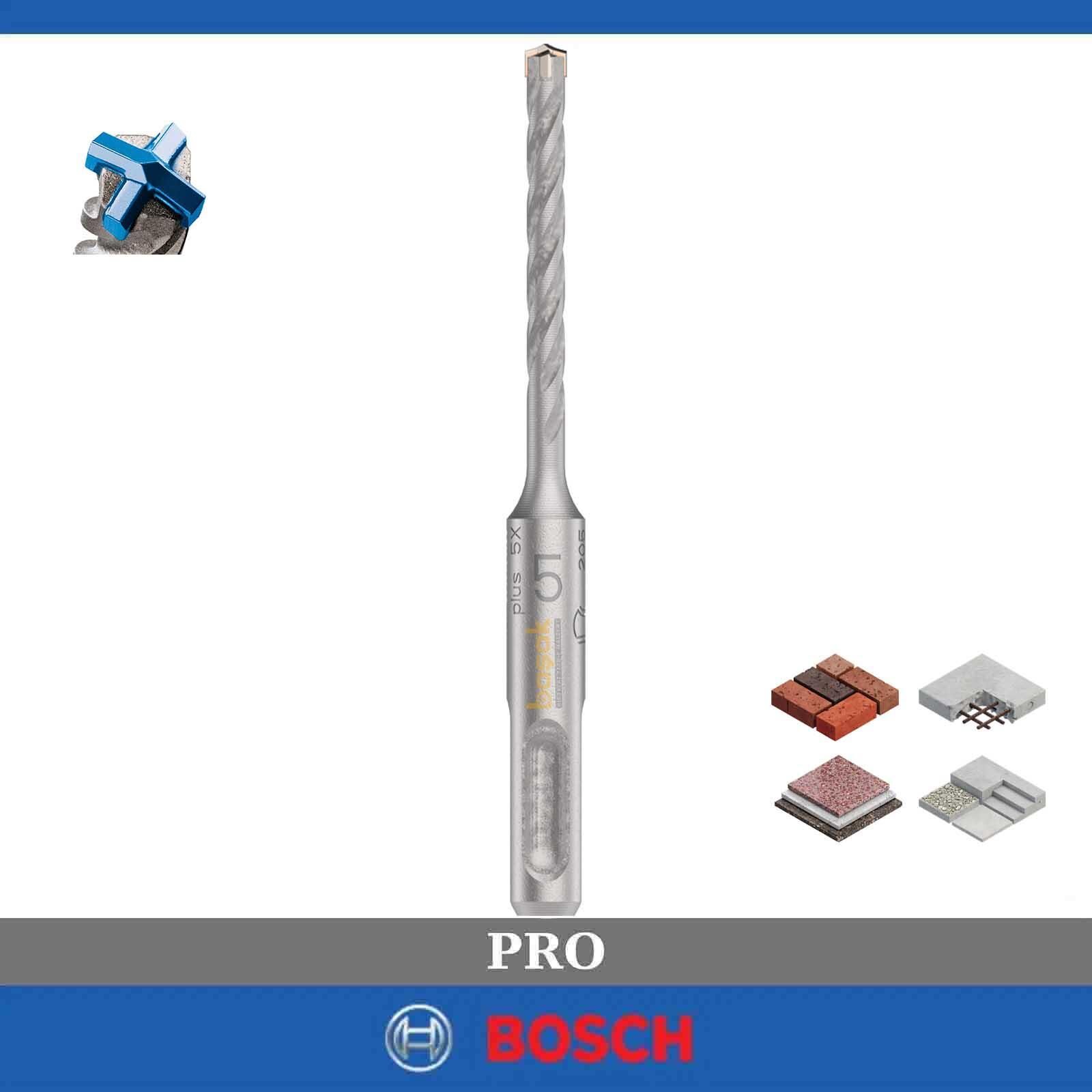 Bosch Pro SDS Plus-5X 4 x 160 mm Dört Elmaslı Matkap Ucu 2608706862
