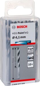Bosch HSS PointeQ 4,1 mm Metal Matkap Ucu 10'lu 2608577209