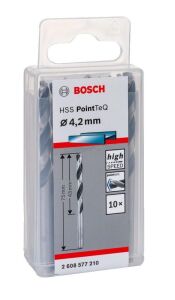 Bosch HSS PointeQ 4,2 mm Metal Matkap Ucu 10'lu 2608577210