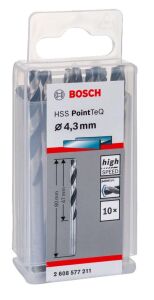 Bosch HSS PointeQ 4,3 mm Metal Matkap Ucu 10'lu 2608577211