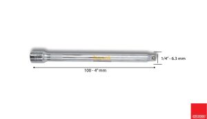 Ceta Form 1/4” Uzatma Kolu (Bombe Başlı) 100 mm  C01-73W