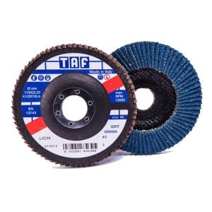 TAF FLAP DİSK ZIMPARA 115mm  80Kum İNOX LVZ34
