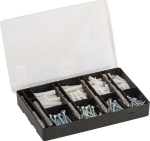 Bosch 173 Parça Dübel, Vida, SDS Plus Matkap Uçlu Sabitleme Aksesuar Seti 2607017163