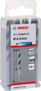 Bosch HSS PointeQ 4,4 mm Metal Matkap Ucu 10'lu 2608577212