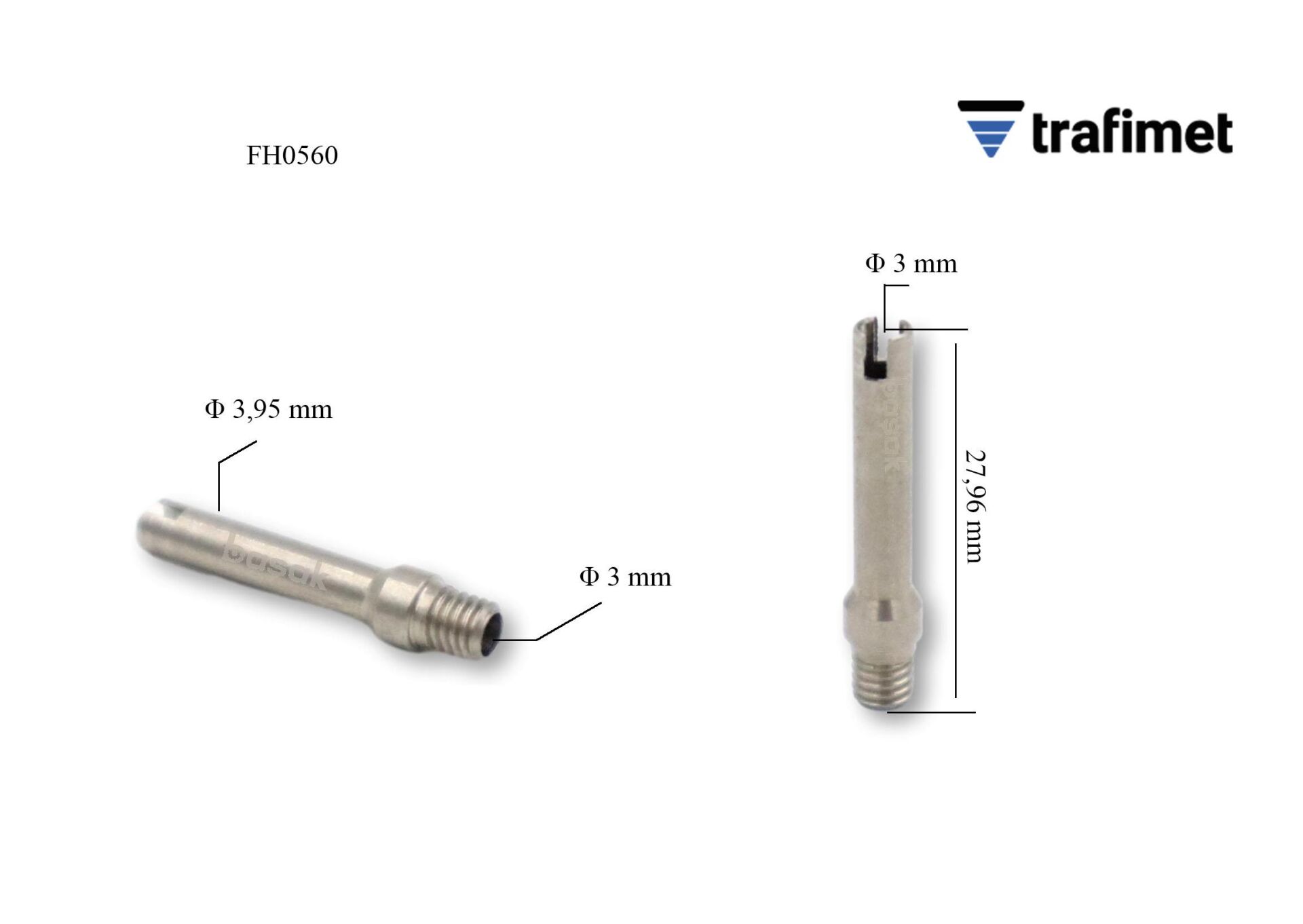 FH0560 (A 81) Plazma Hava Çıkış Borusu 28 MM
