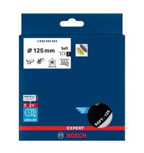 Bosch Expert 125 mm Zımpara Tabanı Yumuşak GET 55-125 2608900003