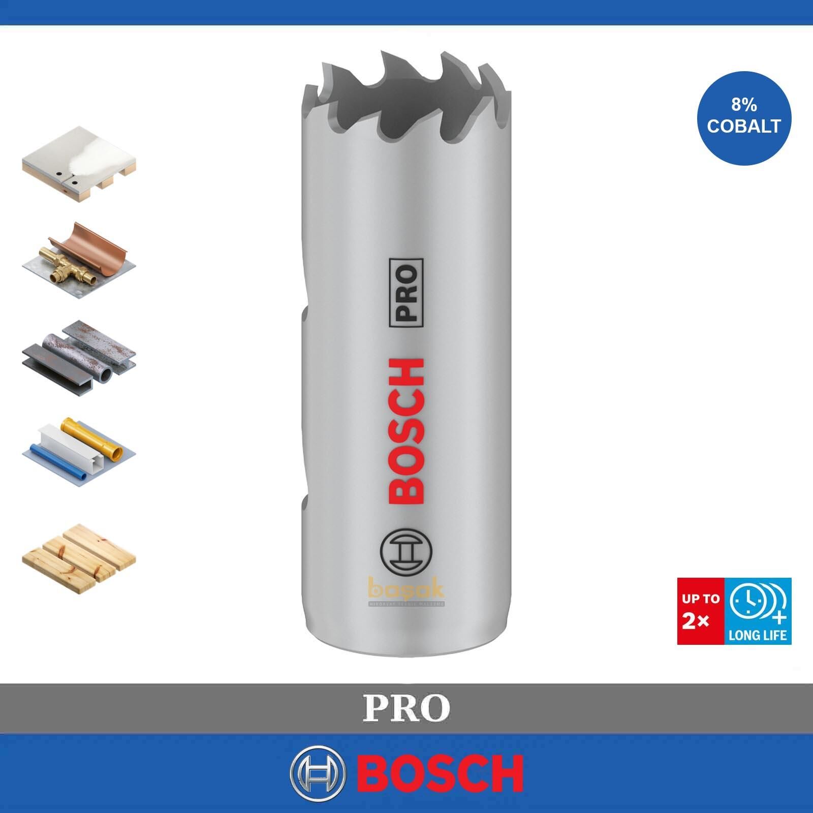 Bosch Pro 19 mm Multi Vidalı Bi-Metal Panç 2608901493