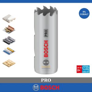 Bosch Pro 19 mm Multi Vidalı Bi-Metal Panç 2608901493
