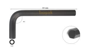 CETA FORM 1/2'' Inch Allen L-0102