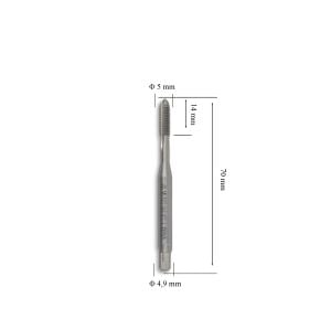 MTE M5 Düz Makine Kılavuzu Kalın Şaftlı HSSE DIN 371/C