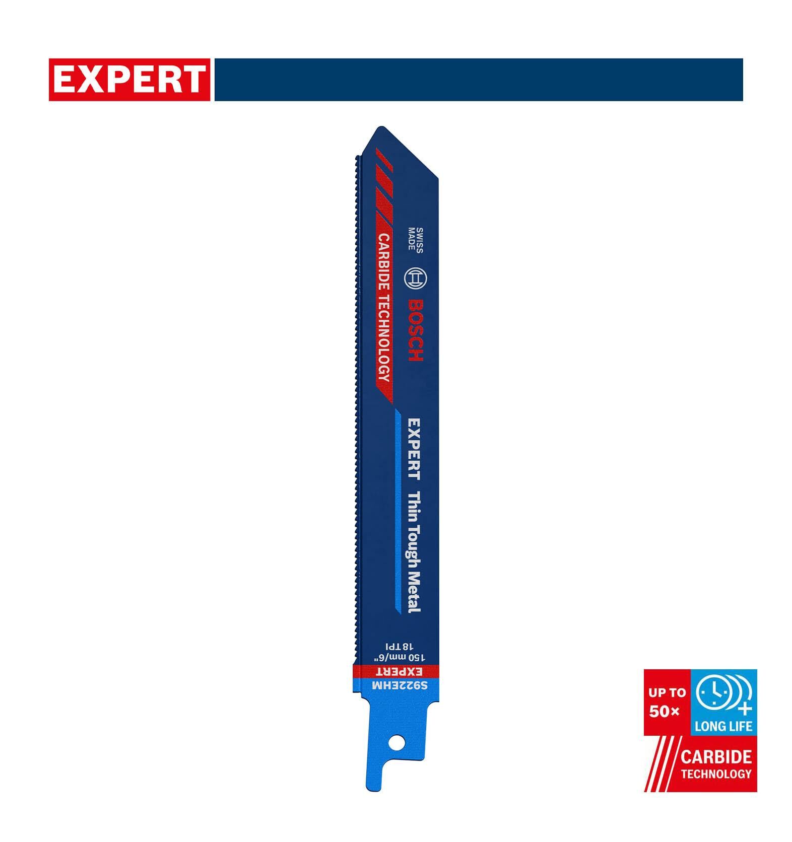 Bosch Expert S 922 EHM 3'lü Inox Boru Panter Testere 2608900361