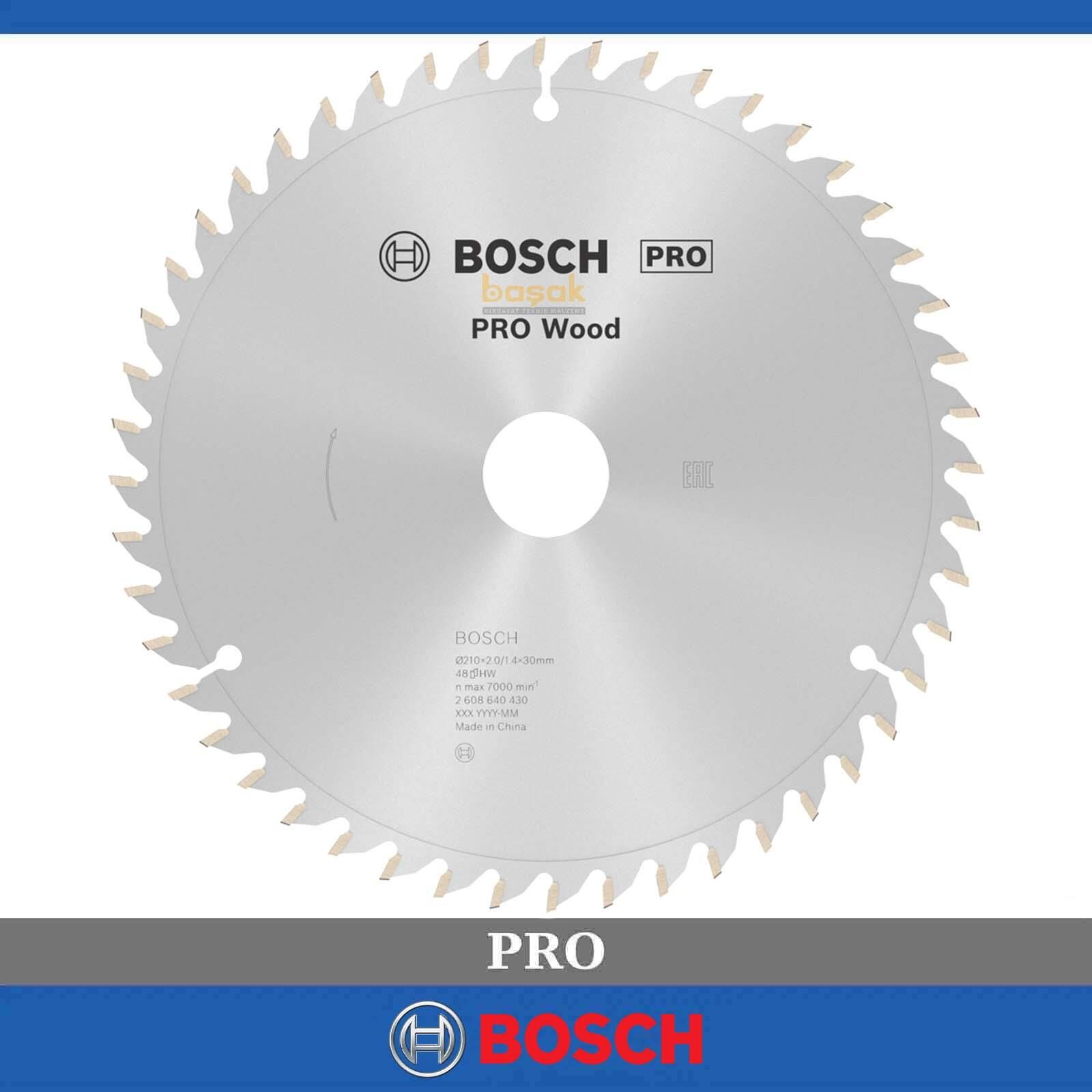 Bosch Optiline Ahşap 210x30 mm 48 Diş Daire Testere Bıçağı 2608640430
