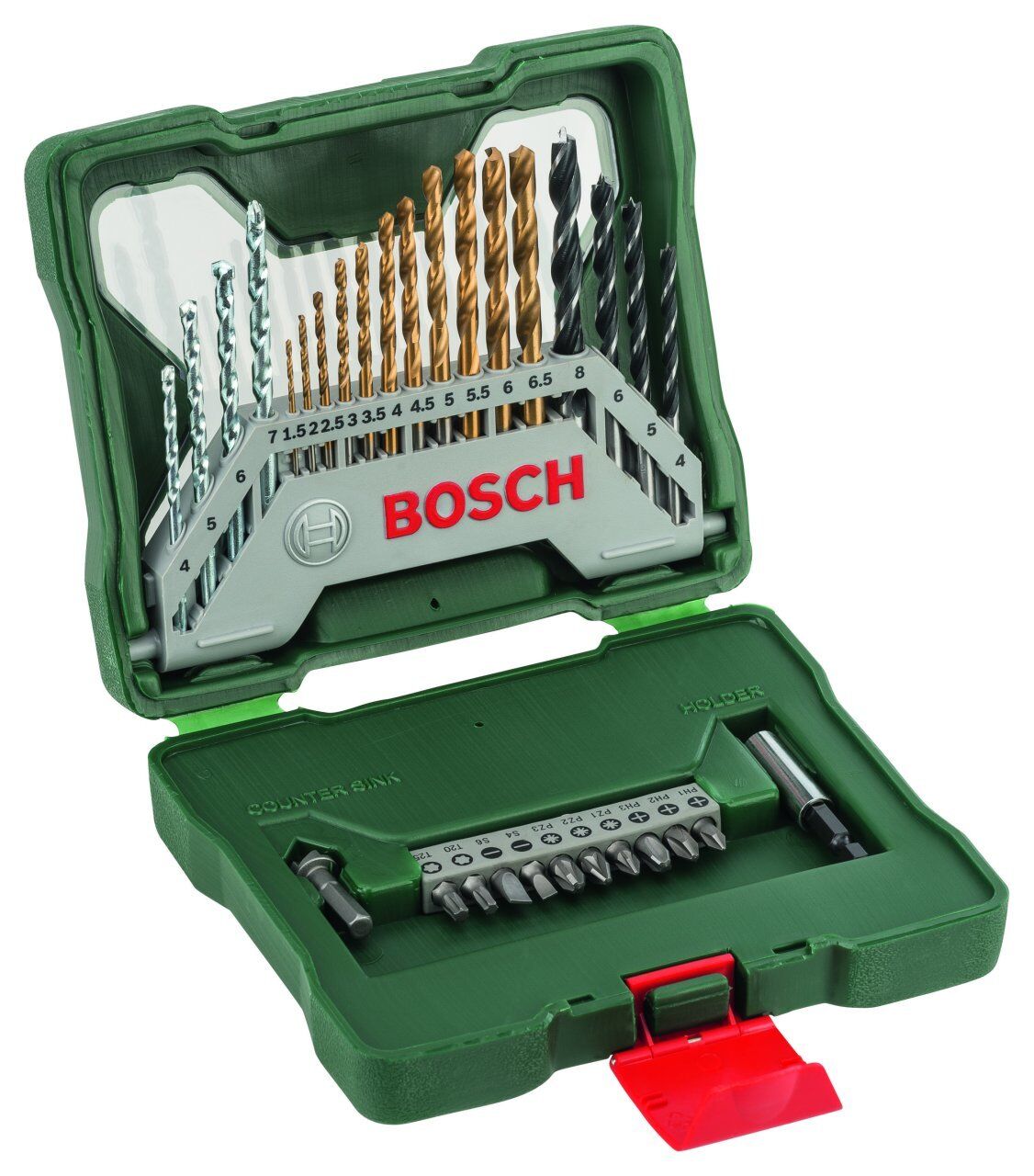 Bosch X-Line 30 Parça Titanyum Karışık Aksesuar Seti 2607019324