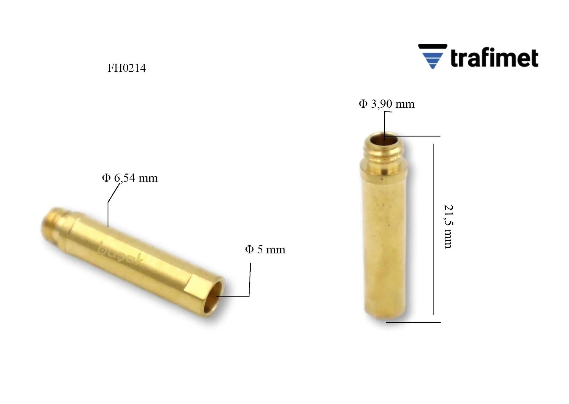 FH0214 (CB 100 / Plazma CB 100) Plazma Hava Çıkış Borusu 21,5 MM