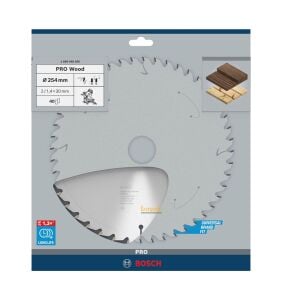 Bosch Pro 254x30 mm 40 Diş Ahşap Daire Testere 2608640438